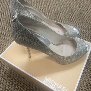 Michael Kors heels glitter shoes